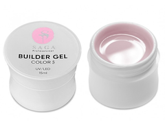 Гель для нарощування SAGA Professional Builder Gel Color №05 15 млГель для нарощування SAGA Professional Builder Gel Color №05 15 мл