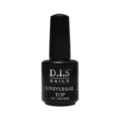 Топ для гель-лаку D.I.S Nails Universal Top UV-Filters 15 млТоп для гель-лаку D.I.S Nails Universal Top UV-Filters 15 мл