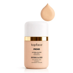 Тональна основа Topface PROHD Hydra Glos Easy Drop PT477 01 30 мл