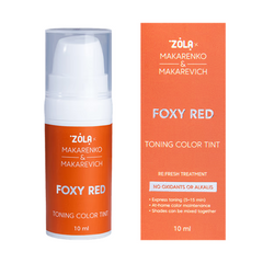 Тонуюча фарба ZOLA x Makarenko & Makarevich Toning Color Tint Foxy Red 10 млТонуюча фарба ZOLA x Makarenko & Makarevich Toning Color Tint Foxy Red 10 мл