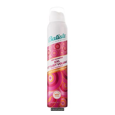 Сухий шампунь для об'єму волосся BATISTE Dry Shampoo XXL Stylist Volume Show-Stopping Hair 200 млСухий шампунь для об'єму волосся BATISTE Dry Shampoo XXL Stylist Volume Show-Stopping Hair 200 мл