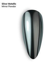 Втирка для нігтів GA&MA Mirror Powder Silver Metalic 0,3 гВтирка для нігтів GA&MA Mirror Powder Silver Metalic 0,3 г
