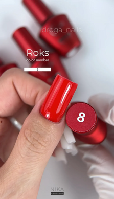 Гель-лак для ногтей ROKS Color Gel Polish №008 6 млГель-лак для ногтей ROKS Color Gel Polish №008 6 мл