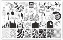 Пластина для стемпінгу Art Stemping 008Пластина для стемпінгу Art Stemping 008