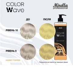 Відтінкова маска для волосся MIRELLA Honey Toffee (медова іриска) 380 млВідтінкова маска для волосся MIRELLA Honey Toffee (медова іриска) 380 мл