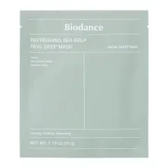 Маска для обличчя Biodance Refreshing Sea Kelp гідрогелева освіжаюча маска з морської водорості, 34 гМаска для обличчя Biodance Refreshing Sea Kelp гідрогелева освіжаюча маска з морської водорості, 34 г