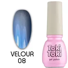 Гель-лак для нігтів Toki-Toki Velour VR 08, 5 мл.Гель-лак для нігтів Toki-Toki Velour VR 08, 5 мл.