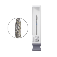 Фреза алмазна GEMELY Carbide Cold PRO полум'я синя 2.3Фреза алмазна GEMELY Carbide Cold PRO полум'я синя 2.3