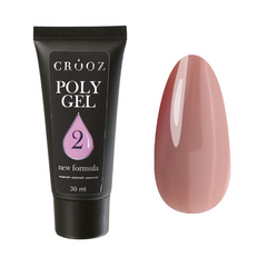 Полігель Crooz Polygel New Formula туба 02 30 млПолігель Crooz Polygel New Formula туба 02 30 мл