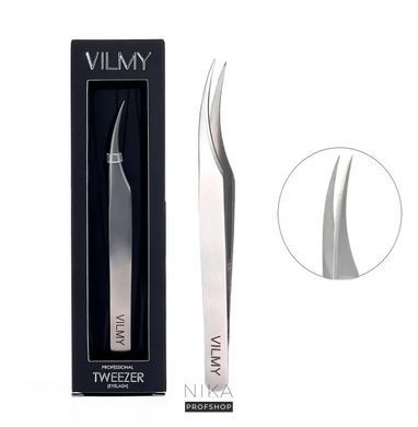 Пинцет для наращивания ресниц VILMY Professional Tweezer Eyelash прямой V-13 длина 126 ммПинцет для наращивания ресниц VILMY Professional Tweezer Eyelash прямой V-13 длина 126 мм