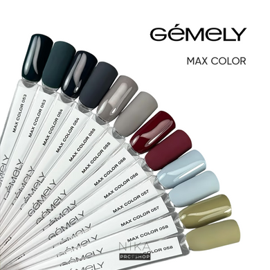 Гель-лак для ногтей GEMELY ex GA&MA Max Color 057, 6 мл