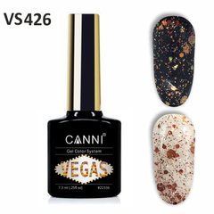 Гель-лак для нігтів CANNI Vegas №426 кораловий-золото 7,3 млГель-лак для нігтів CANNI Vegas №426 кораловий-золото 7,3 мл