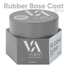 База для нігтів каучукова VALERI Rubber base 30 мл