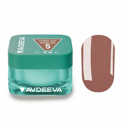 Моделюючий гель V.AVDEEVA Coffe Rose Builder Gel №05 Насичений тепло-коричневий, 15 млМоделюючий гель V.AVDEEVA Coffe Rose Builder Gel №05 Насичений тепло-коричневий, 15 мл