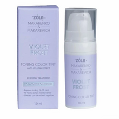 Тонуюча фарба ZOLA x Makarenko & Makarevich Toning Color Tint Violet Frost 10 млТонуюча фарба ZOLA x Makarenko & Makarevich Toning Color Tint Violet Frost 10 мл