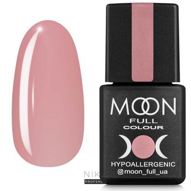 Цветная база MOON FULL French base Premium №26, темно-розовый 8 мл