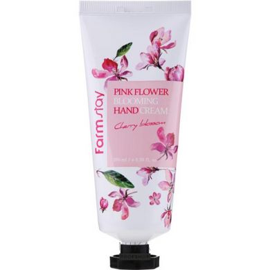 Крем для рук з екстратом вишні FARM STAY Pink Flower Blooming Hand Cream Cherry Blossom 100 млКрем для рук з екстратом вишні FARM STAY Pink Flower Blooming Hand Cream Cherry Blossom 100 мл