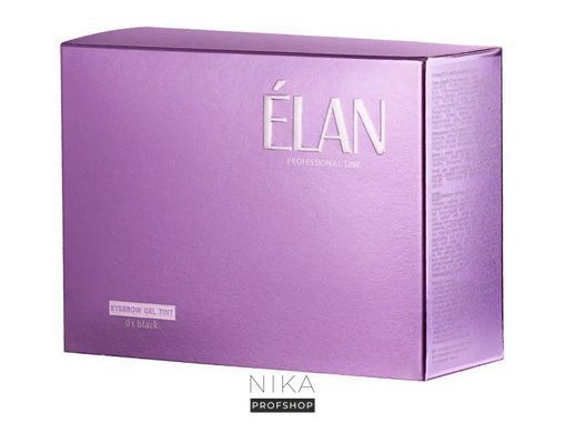 Гель краска для бровей и ресниц ELAN 01 black Черная (10 шт/упаковка)Гель краска для бровей и ресниц ELAN 01 black Черная (10 шт/упаковка)