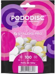 Набір змінних файлів на м'якій основі PODODISC STALEKS PRO M 100 гріт (50 шт) PDFS-20-100 wНабір змінних файлів на м'якій основі PODODISC STALEKS PRO M 100 гріт (50 шт) PDFS-20-100 w