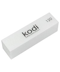 Баф-брусок KODI PROFESSIONAL №174 абразивність:120 колір:білий, розмір: 95*25*2,5 ммБаф-брусок KODI PROFESSIONAL №174 абразивність:120 колір:білий, розмір: 95*25*2,5 мм