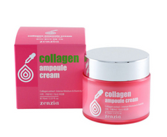 Крем інтенсивне зволоження та еластичність ZENZIA Collaгen Ampoule Cream 70 млКрем інтенсивне зволоження та еластичність ZENZIA Collaгen Ampoule Cream 70 мл
