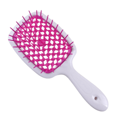 Щетка JANEKE Superbrush белая с розовой серединкойЩетка JANEKE Superbrush белая с розовой серединкой