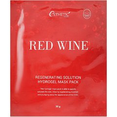 Маска для лица гидрогелевая ESTHETICHOUSE Red Wine Regeneration Solution восстанавливающая 30 млМаска для лица гидрогелевая ESTHETICHOUSE Red Wine Regeneration Solution восстанавливающая 30 мл