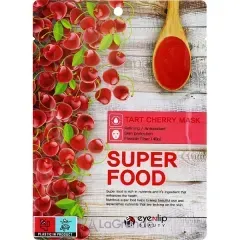 Маска для лица тканевая EYENLIP Вишня Superfood Mask укрепление и актиоксидант 23 млМаска для лица тканевая EYENLIP Вишня Superfood Mask укрепление и актиоксидант 23 мл