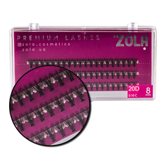 Вії-пучки ZOLA 20D(8mm)Вії-пучки ZOLA 20D(8mm)