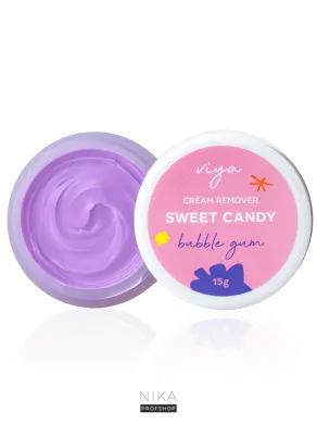 Кремовий ремувер Sweet Candy Bubble Gum VIYA, 15 гКремовий ремувер Sweet Candy Bubble Gum VIYA, 15 г