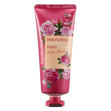 Крем для рук з екстратом троянди FARM STAY Pink Flower Blooming Hand Cream Pink Rose 100 млКрем для рук з екстратом троянди FARM STAY Pink Flower Blooming Hand Cream Pink Rose 100 мл