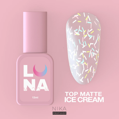Топ LUNA Top Ice Cream Matte, 13 млТоп LUNA Top Ice Cream Matte, 13 мл