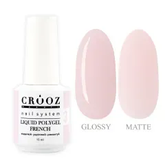Полігель рідкий Crooz Liquid Polygel French №03 15 млПолігель рідкий Crooz Liquid Polygel French №03 15 мл