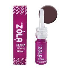 Хна для бровей 03 ZOLA taupe brown 5гХна для бровей 03 ZOLA taupe brown 5г