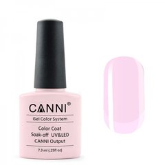Гель-лак CANNI №096 бледный пастельно-розовый, камуфляж под френч 7,3 млГель-лак CANNI №096 бледный пастельно-розовый, камуфляж под френч 7,3 мл
