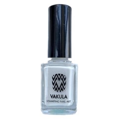 Лак для стемпінгу VAKULA Nails №3 срібло з шиммером 12 млЛак для стемпінгу VAKULA Nails №3 срібло з шиммером 12 мл