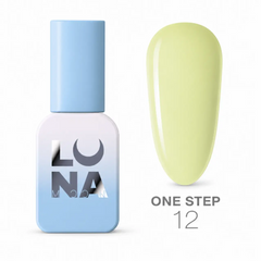 Гель-лак LUNA однофазний для педикюру One step №12, 8 млГель-лак LUNA однофазний для педикюру One step №12, 8 мл