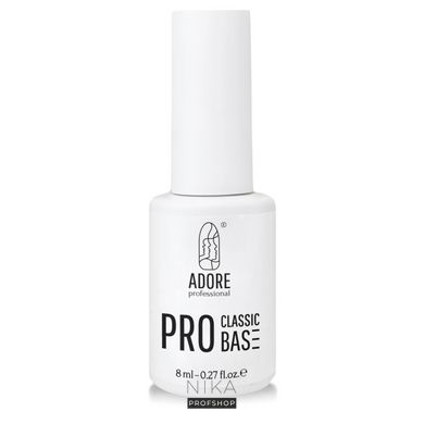 База ADORE professional Classic PRO Base універсальна середньо-густа для PRO-майстрів 8 млБаза ADORE professional Classic PRO Base універсальна середньо-густа для PRO-майстрів 8 мл