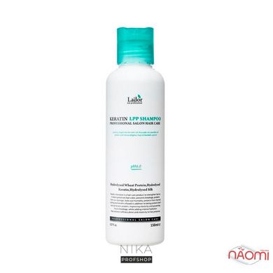 Шампунь LADOR Keratin LPP Shampoo з рослинними протеїнами 150 млШампунь LADOR Keratin LPP Shampoo з рослинними протеїнами 150 мл