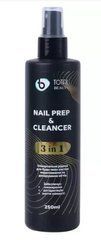 Рідина Nail Prep & Cleancer 3 в 1 Total Beauty аромат дині 250 мл спрей