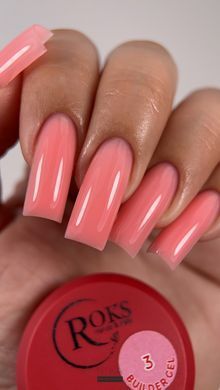 Строительный гель для ногтей ROKS Builder Gel №03 15 мл