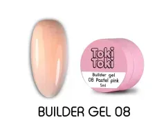 Гель для нігтів Toki-Toki Builder Gel №08 Pastel pink,5 мл.Гель для нігтів Toki-Toki Builder Gel №08 Pastel pink,5 мл.