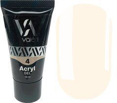 Акригель для нігтів VALERI Acryl Gel №04, 30 мл
