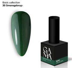 Гель-лак для нігтів GA&MA Basic collection 030 smaragdovyy Базова колекція 030 смарагдовий 10 млГель-лак для нігтів GA&MA Basic collection 030 smaragdovyy Базова колекція 030 смарагдовий 10 мл