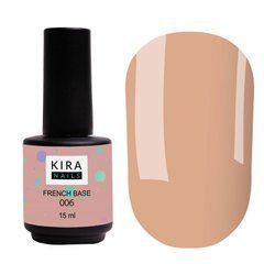 База для нігтів KIRA NAILS French Base 006, 15 мл