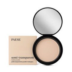 Пудра компактная PAESE Полупрозрачная матующая (1A) Semi-transparent Powder