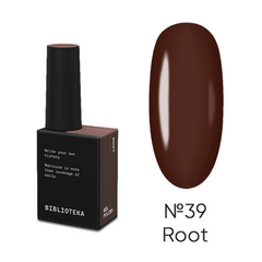 Гель-лак BIBLIOTEKA Gel Polish №39 Root, темний коричневий, 10 млГель-лак BIBLIOTEKA Gel Polish №39 Root, темний коричневий, 10 мл