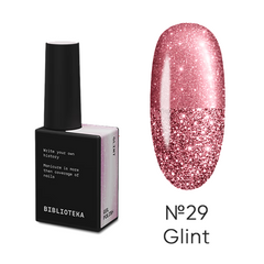 Гель-лак для нігтів BIBLIOTEKA Gel Polish котяче око Cat Eye №29 Glint рожево-бежевий, 10 млГель-лак для нігтів BIBLIOTEKA Gel Polish котяче око Cat Eye №29 Glint рожево-бежевий, 10 мл