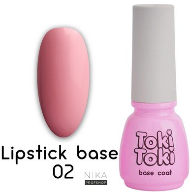 База для гель-лаку Toki-Toki Lipstick Base LB02 5 мл, 5.0