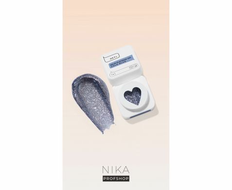 Гель-краска с липким слоем Hello Solid Platimum Gel Cold Blue 5 гГель-краска с липким слоем Hello Solid Platimum Gel Cold Blue 5 г